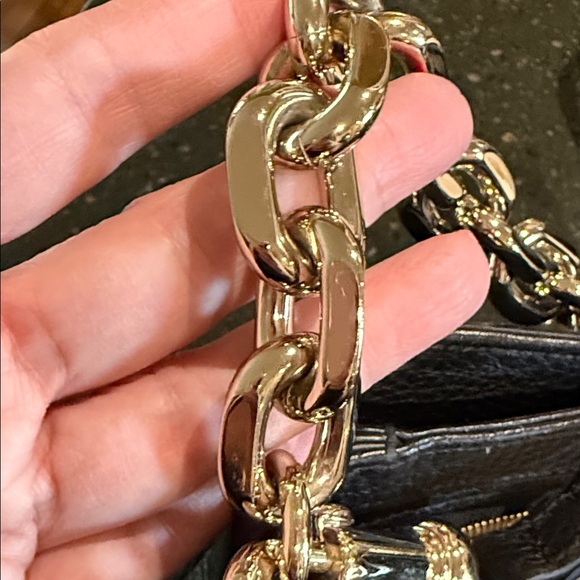 Gucci Black GG Emblem Handbag large shoulder bag - Picture 10 of 11